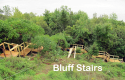 bluff stairs